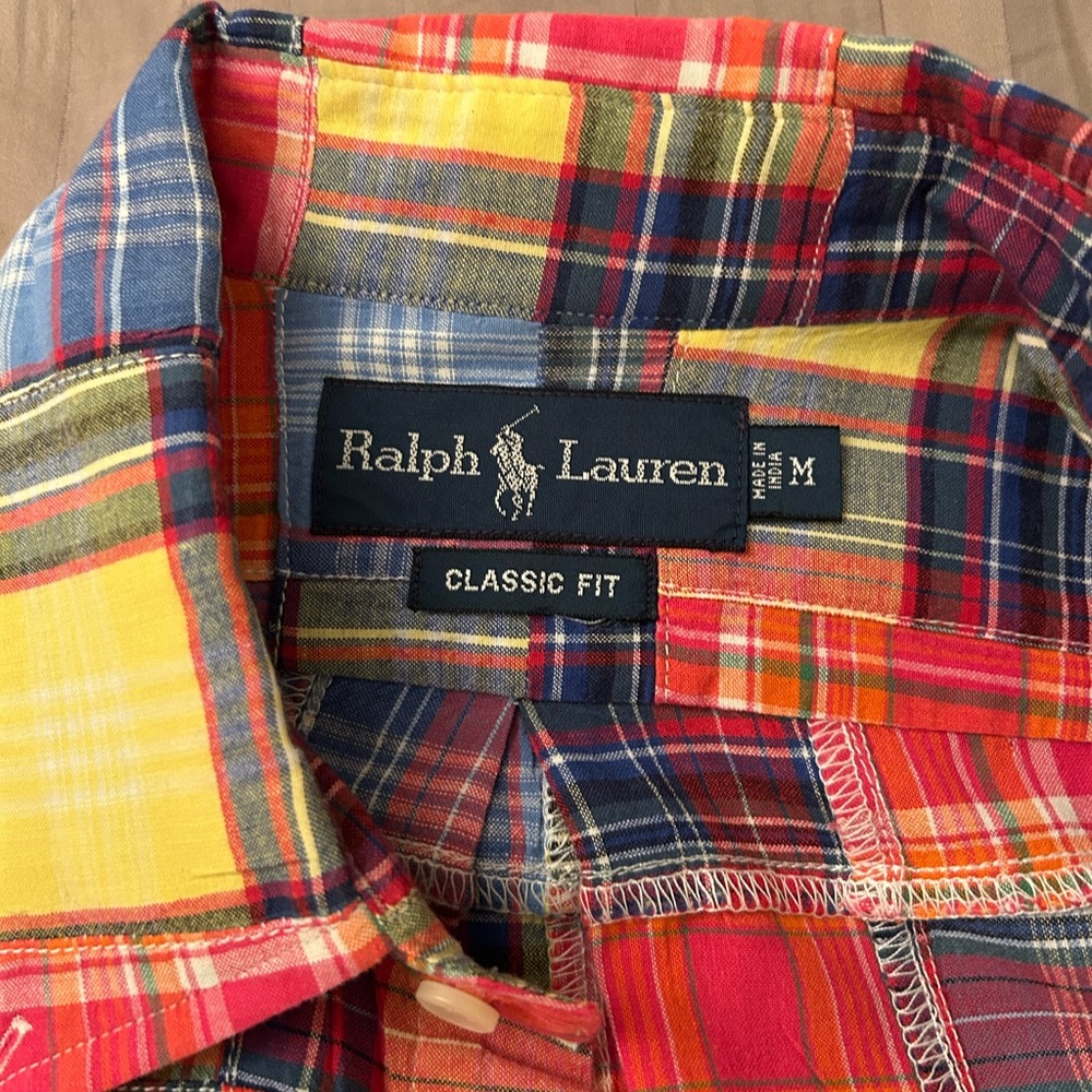 Polo Madras Shirt - Picture 3 of 4